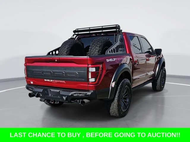 Used 2021 Red Ford Raptor image 3