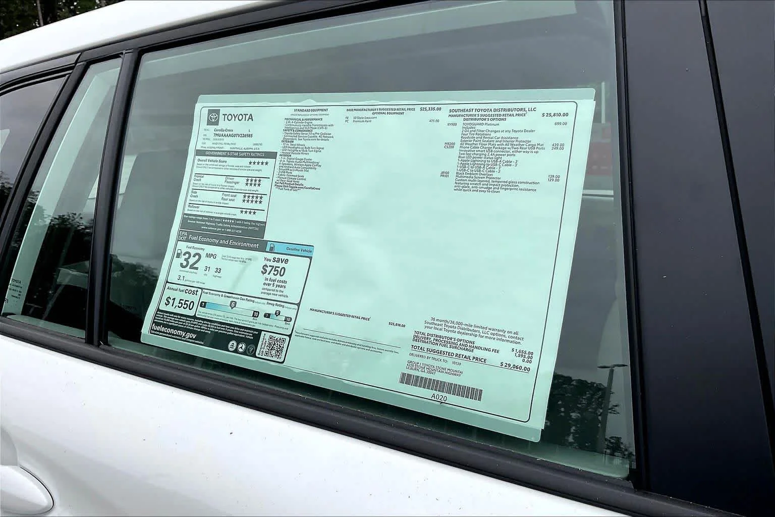 New 2026 Wind Chill Pearl Toyota L image 20