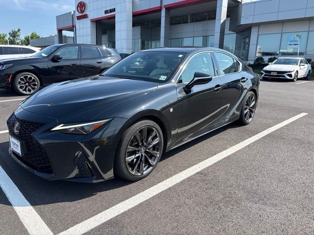 Used 2021 Black Lexus 350 F SPORT image 1