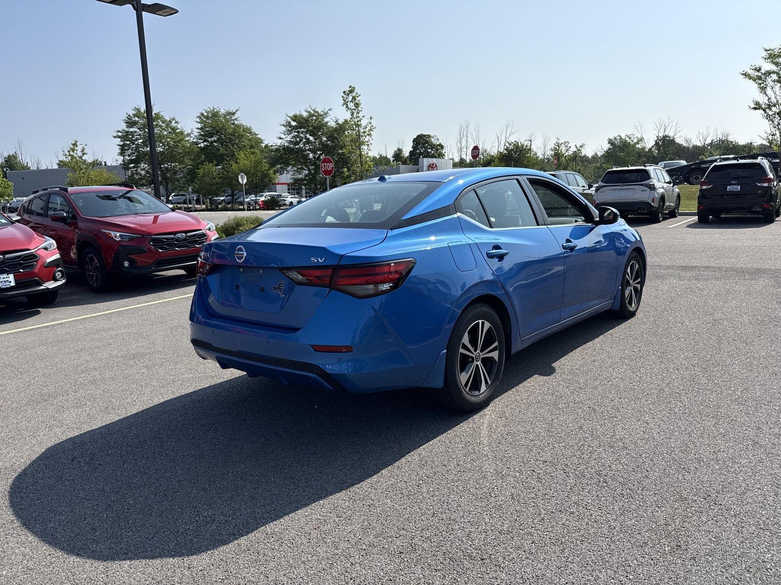 Used 2020 Electric Blue Metallic Nissan SV image 4
