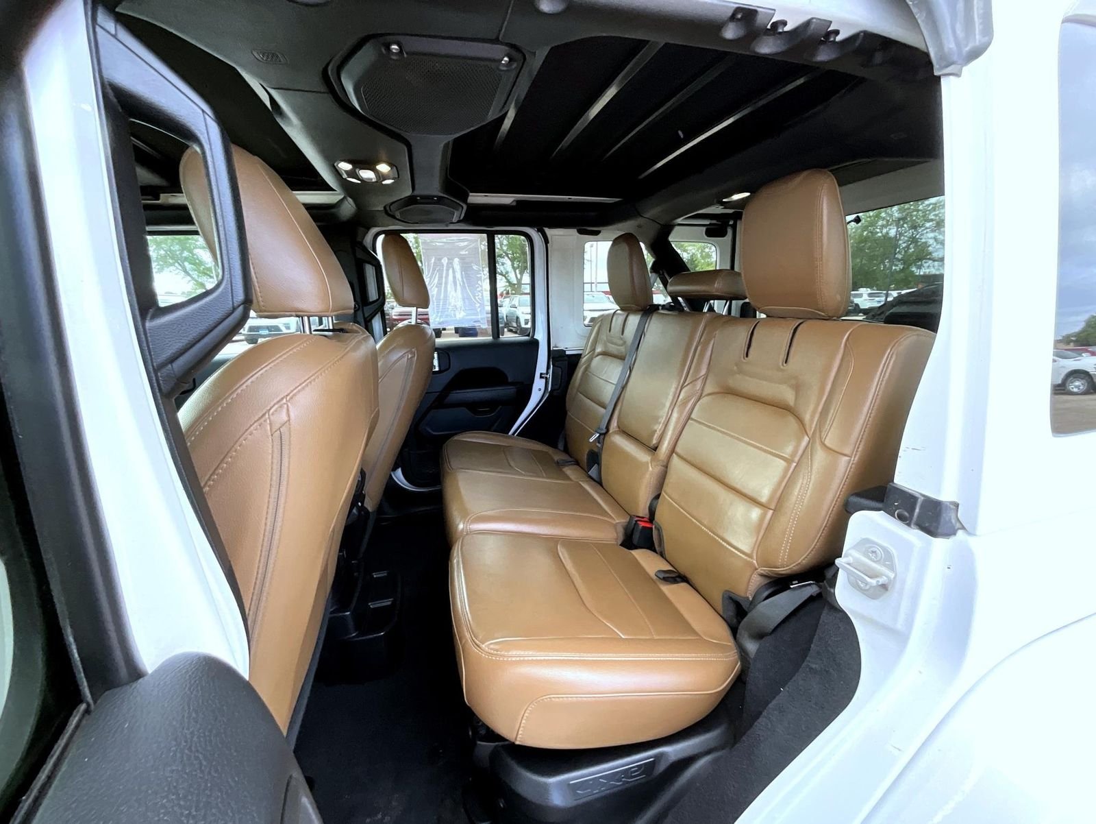Used 2021 White Jeep Unlimited Sahara 4xe image 20