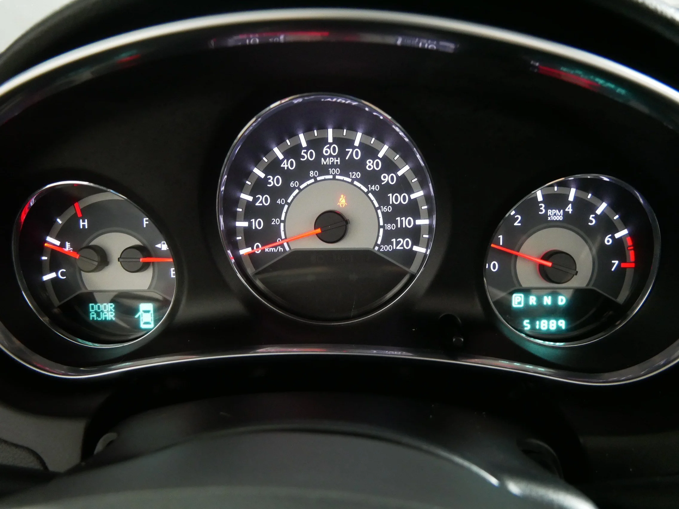 Used 2012 Deep Cherry Red Crystal Pearl Chrysler Touring image 21