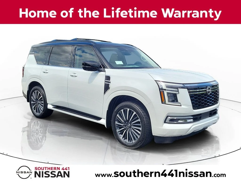 New 2026 White Nissan Platinum Reserve image 1