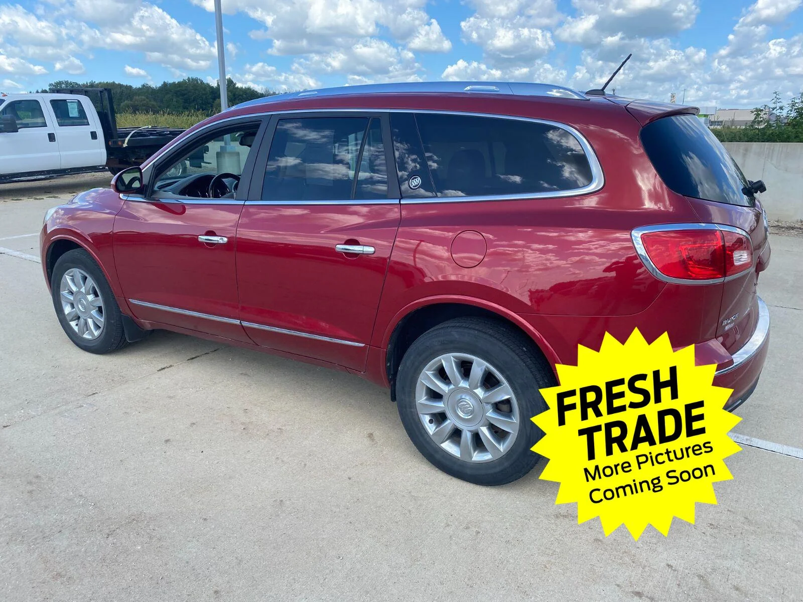 Used 2014 Buick Enclave Premium with VIN 5GAKVCKD2EJ253772 for sale in Charles City, IA