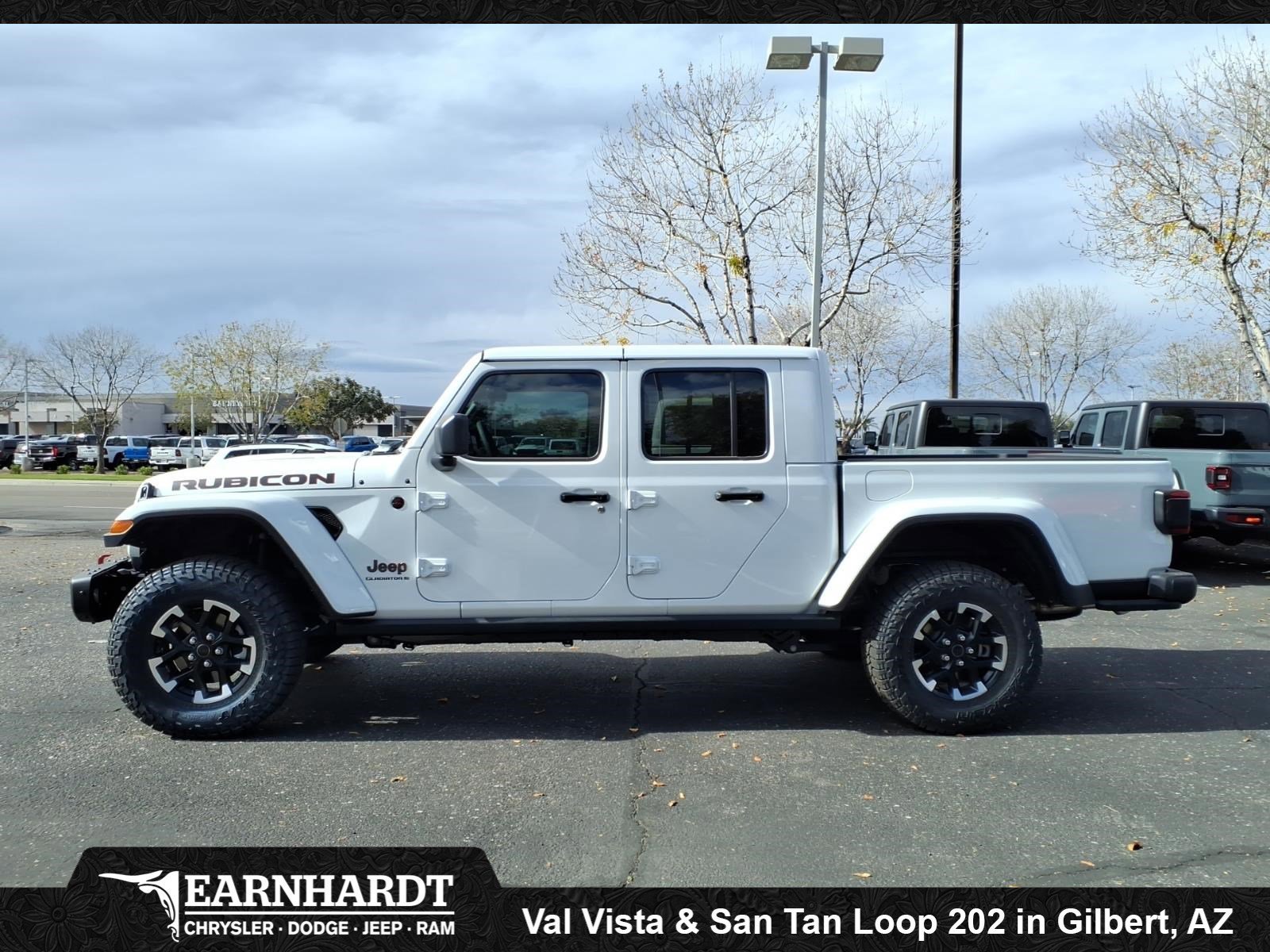 New 2026 Bright White Clearcoat Jeep Rubicon X image 3