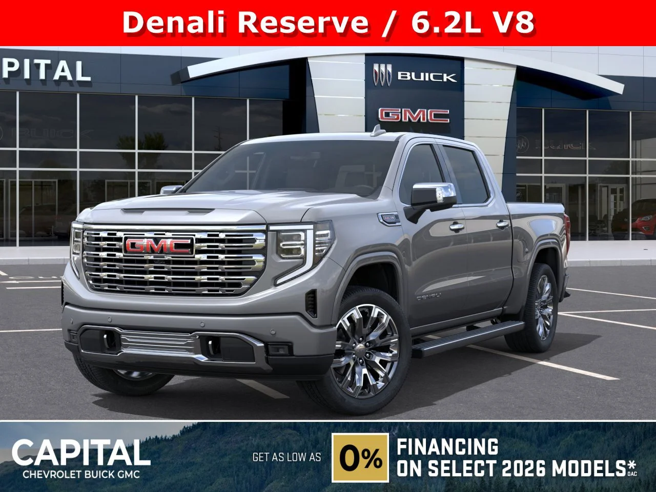 New 2026 Sterling Metallic GMC Denali image 1