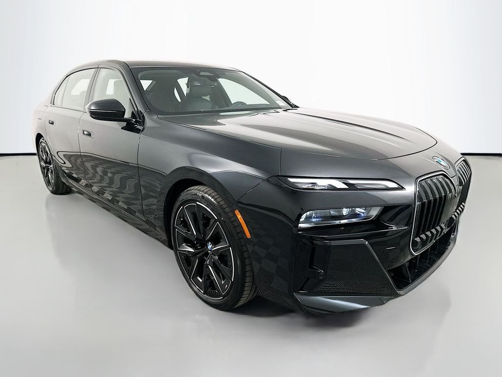 New 2026 Black Sapphire Metallic BMW 740i image 3