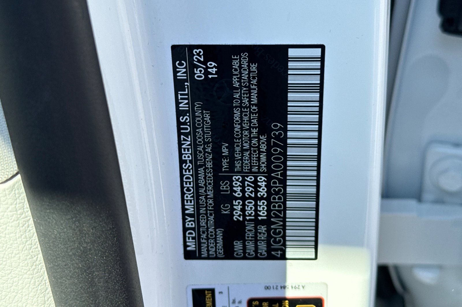 Certified Used 2023 White/off-white Mercedes-Benz 350+ SUV image 38