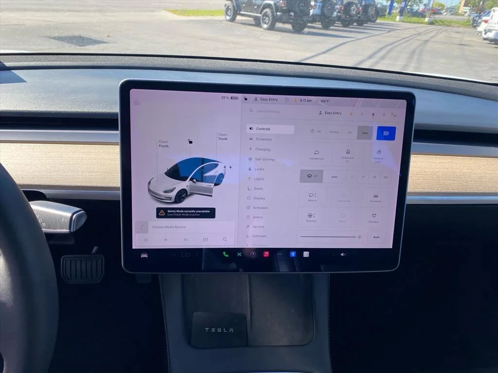 Used 2021 Pearl White Multi-Coat Tesla Long Range image 11
