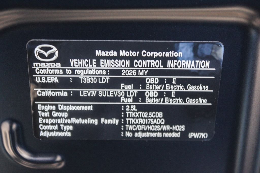 New 2026 Deep Crystal Blue Mica Mazda Premium Plus AWD image 13