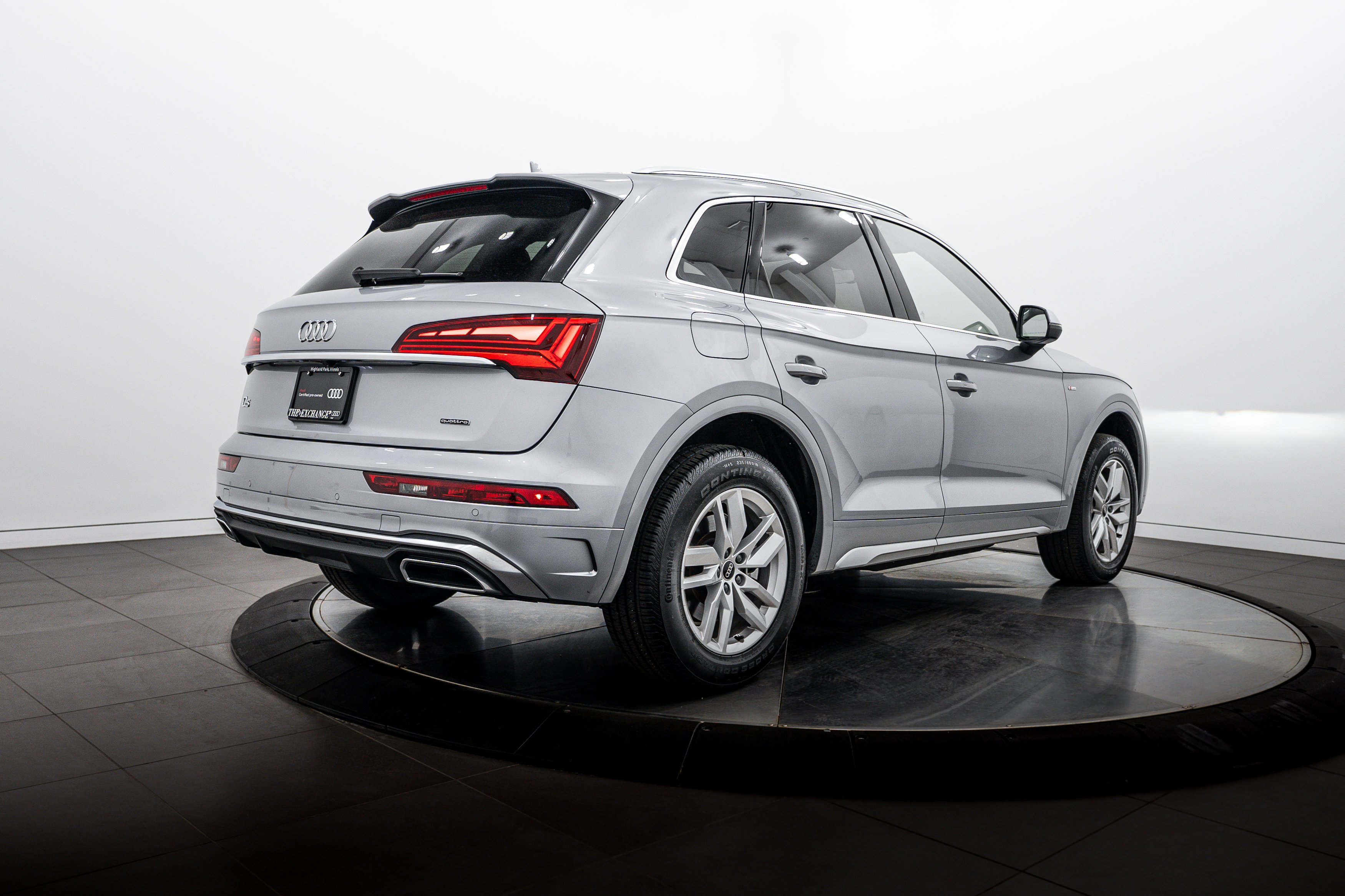 Certified Used 2023 Florett Silver Metallic Audi S line Premium image 4