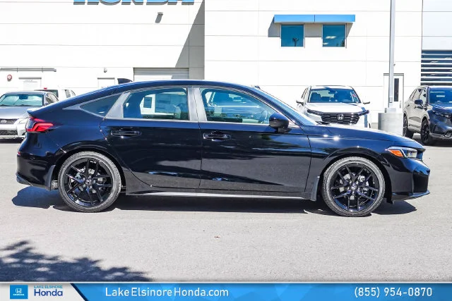 New 2026 Crystal Black Pearl Honda FWD Sport image 5