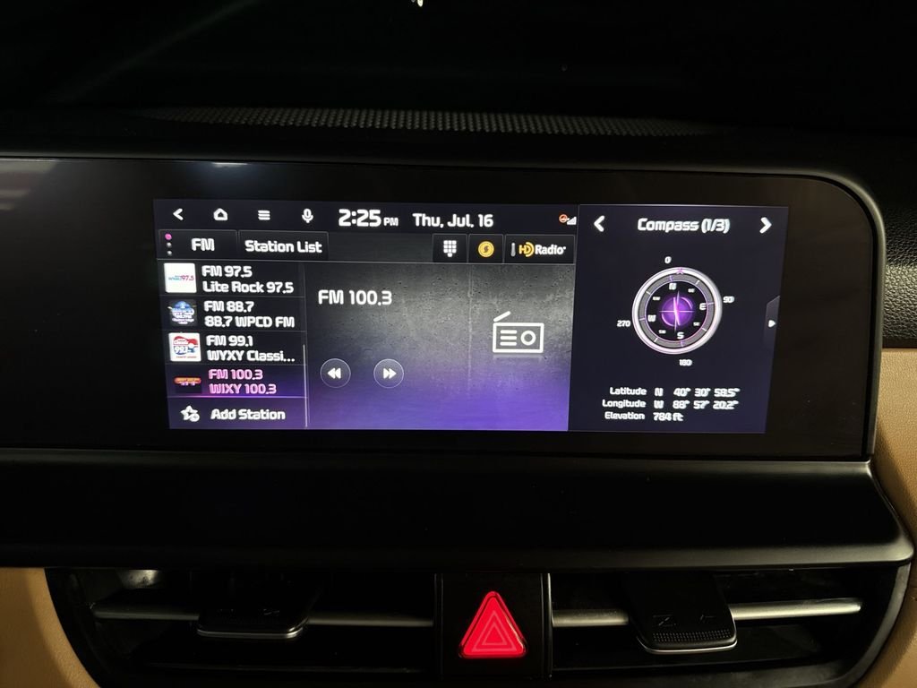 Used 2024 Ocean Blue Kia EX image 27