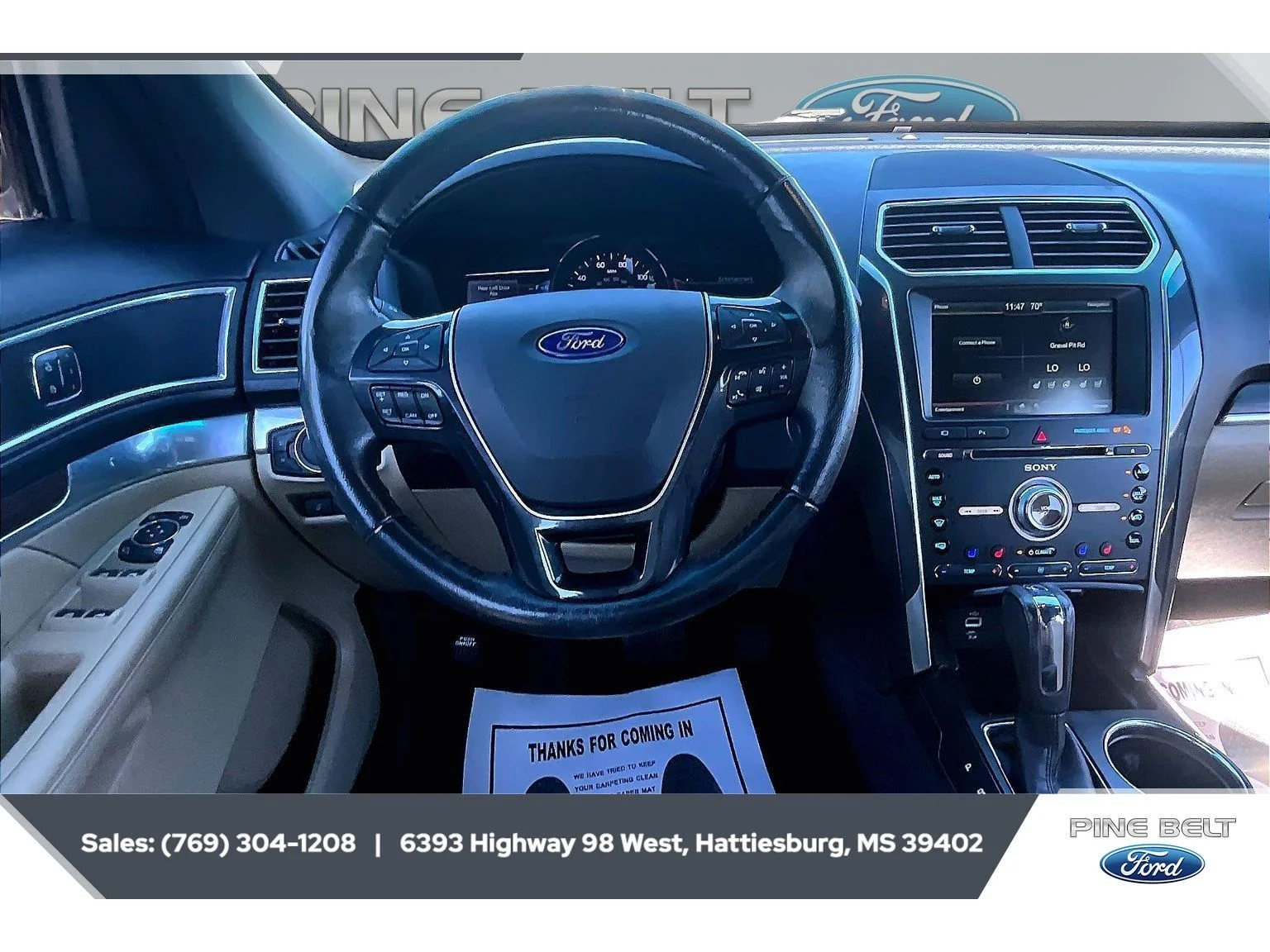 Used 2016 Ruby Red Metallic Tinted Clearcoat Ford Limited image 5