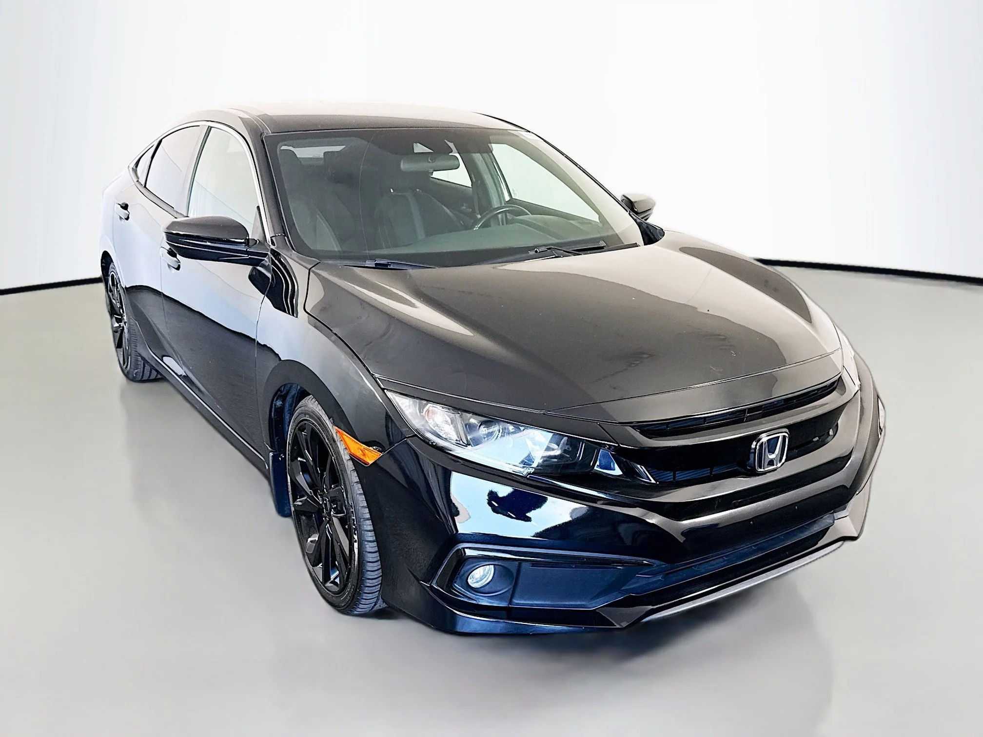 Used 2019 Crystal Black Pearl Honda Sport image 1