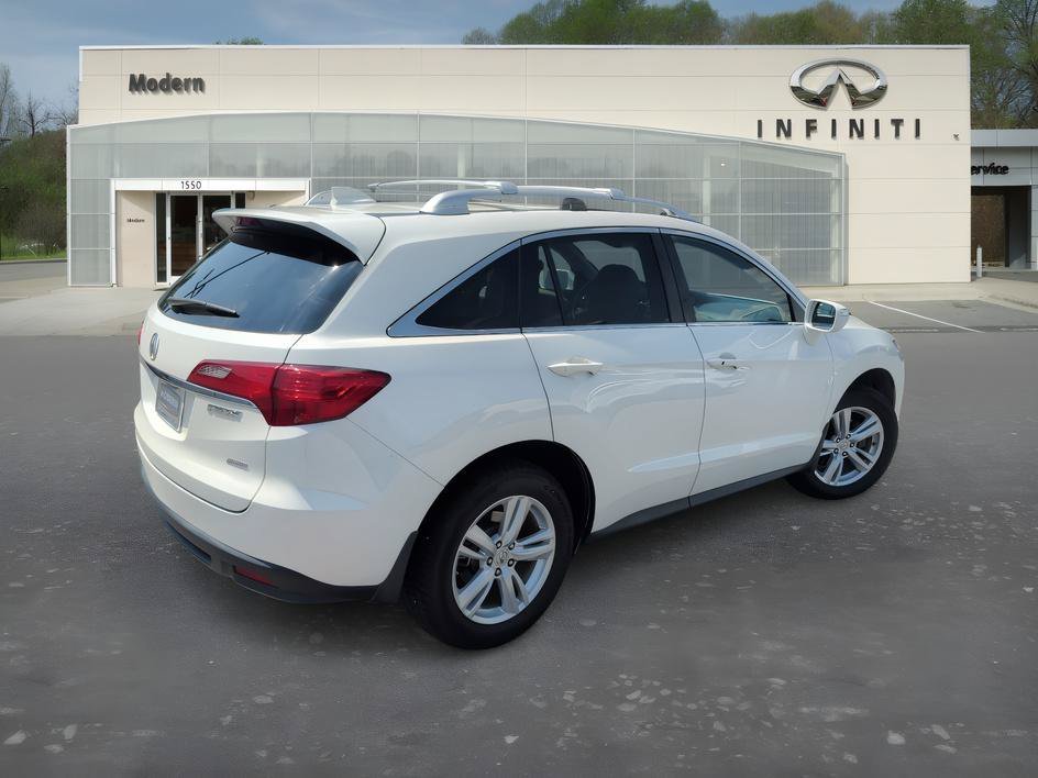 Used 2015 White Acura Tech Pkg image 4