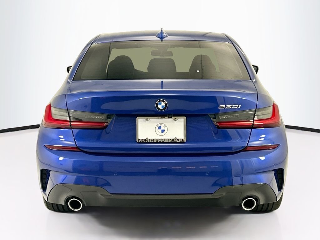 Used 2020 Blue Metallic BMW 330i image 6
