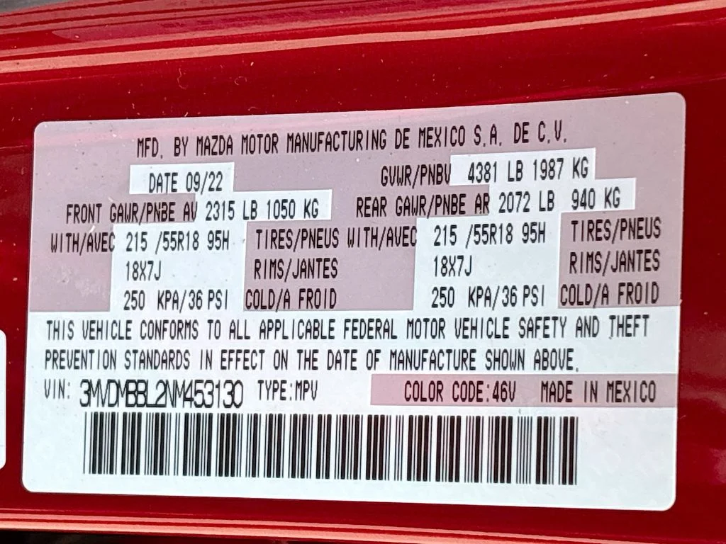 Certified Used 2022 Red Crystal Mazda 2.5 S Select Package image 31