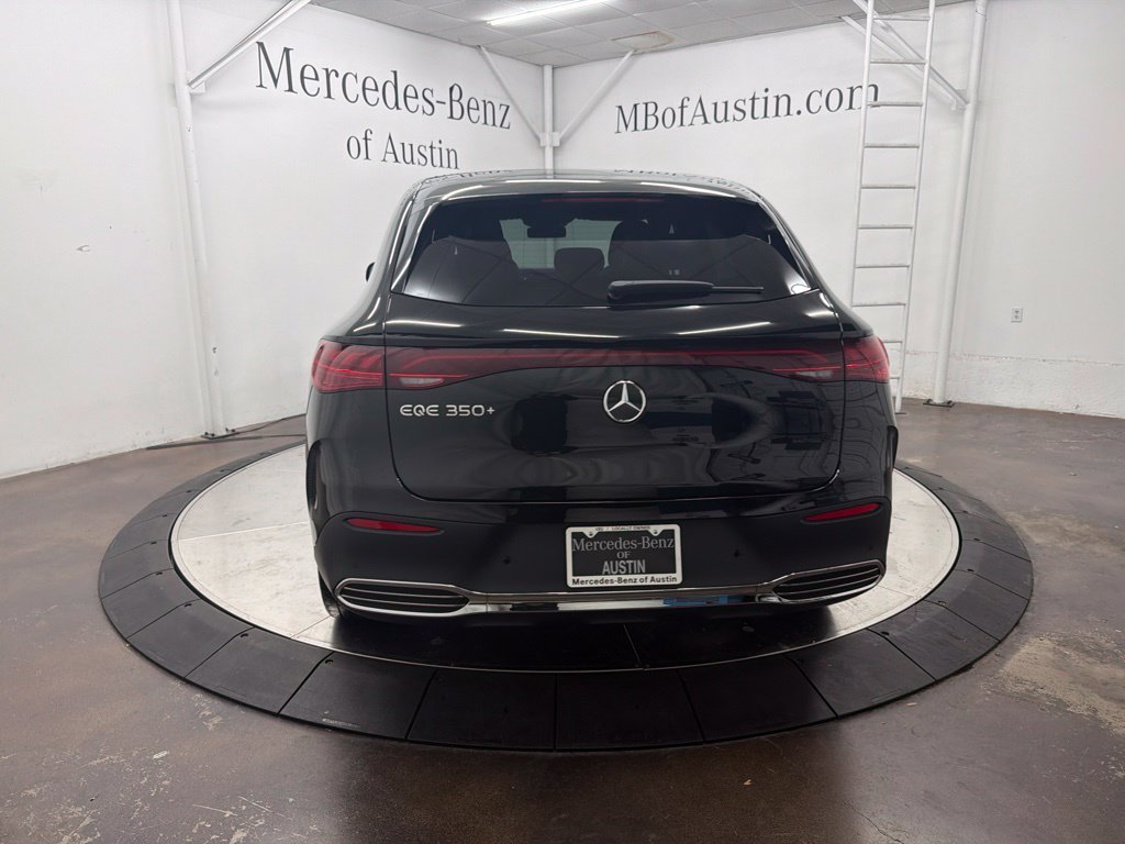 New 2024 Obsidian Black Metallic Mercedes-Benz EQE 350+ image 6
