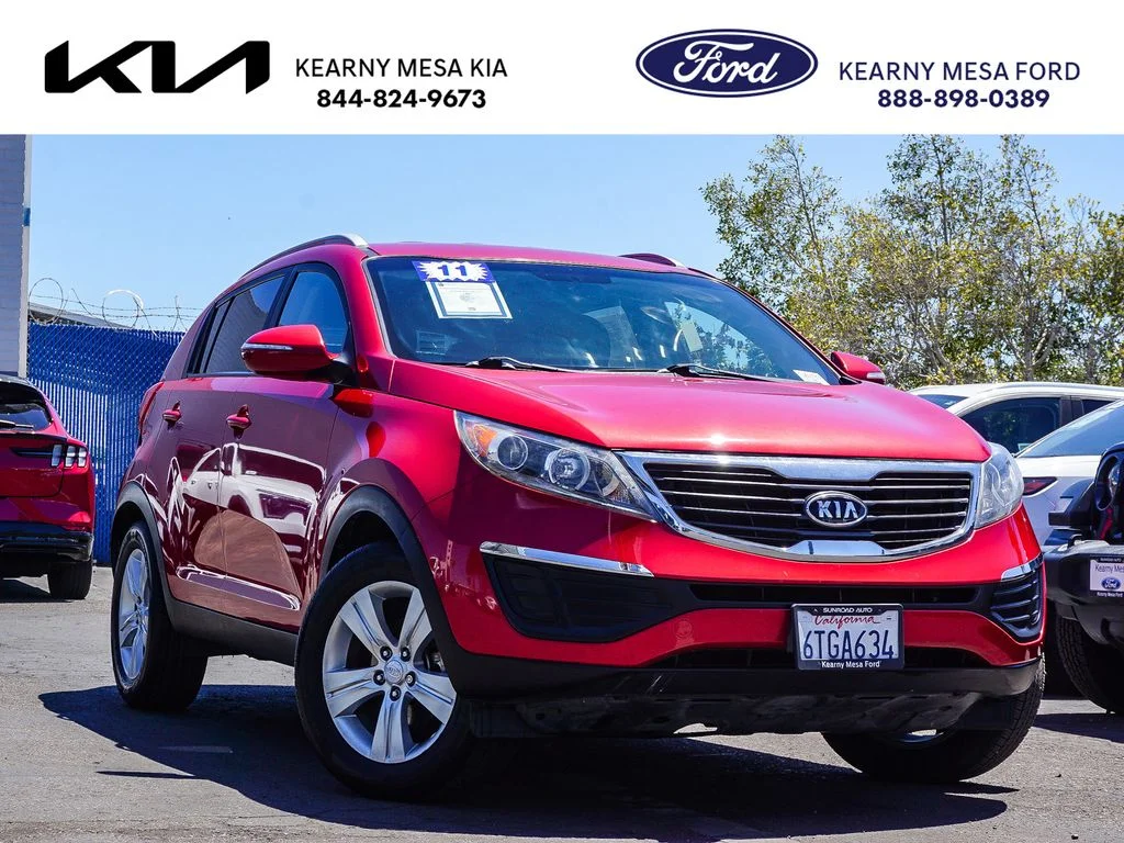 Used 2011 Red Kia LX image 1