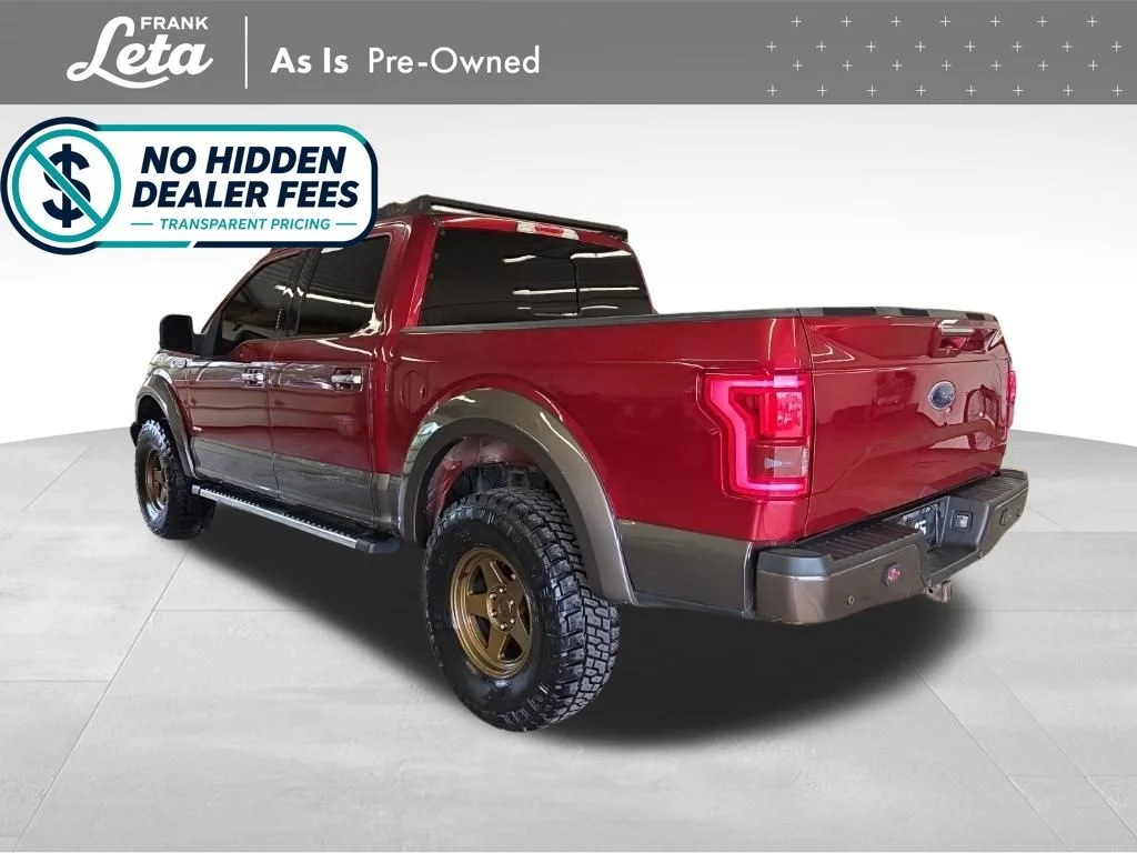 Used 2016 Red Ford Lariat image 4