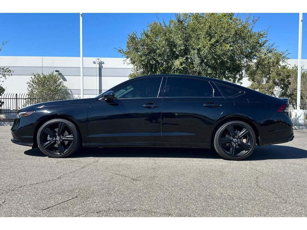 Used 2024 Crystal Black Pearl Honda Sport-L image 2