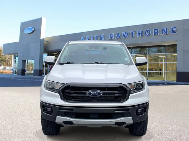 Used 2019 White Platinum Clearcoat Ford Lariat image 2