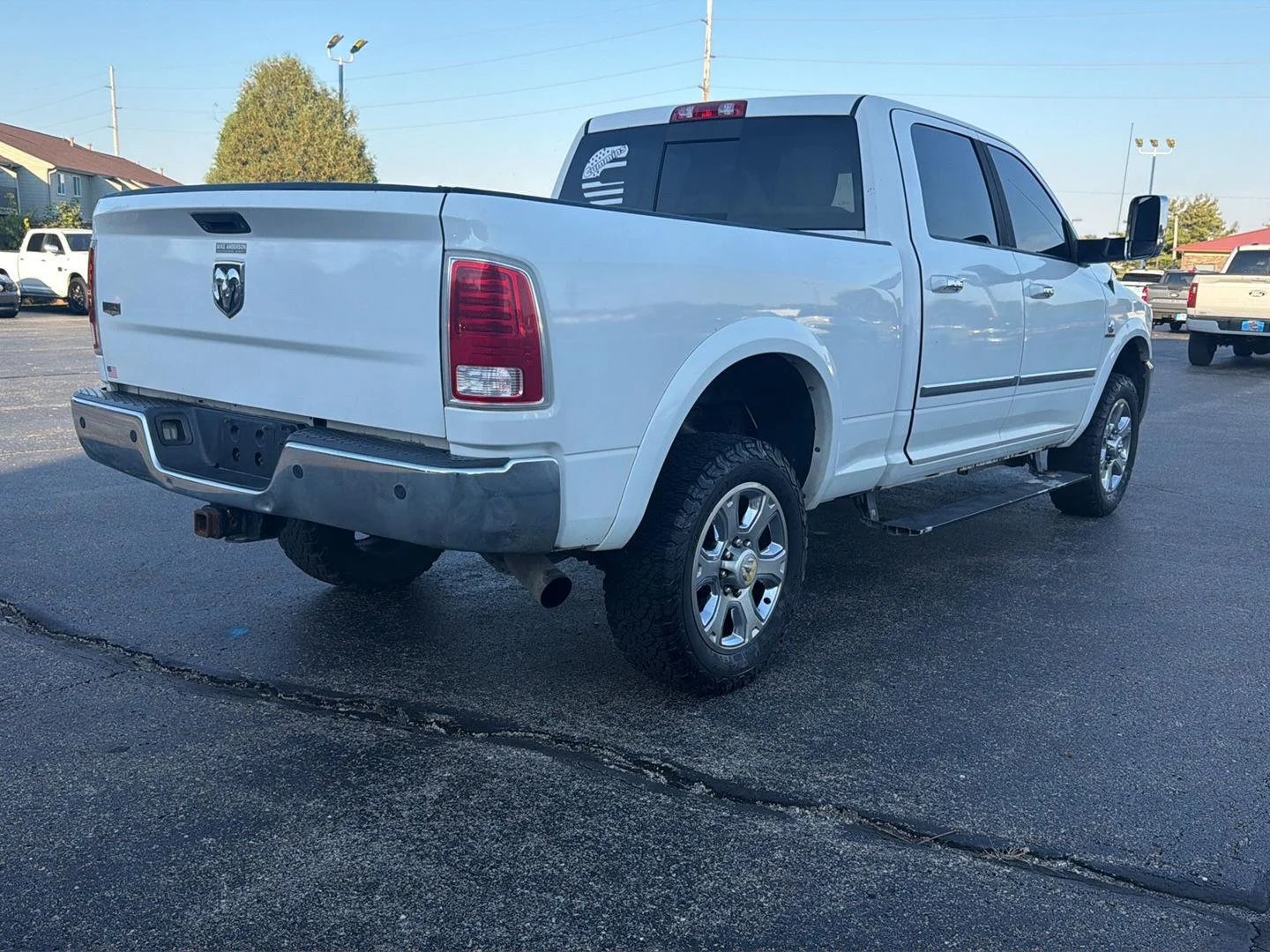 Used 2015 Bright White Clearcoat Ram Laramie image 5