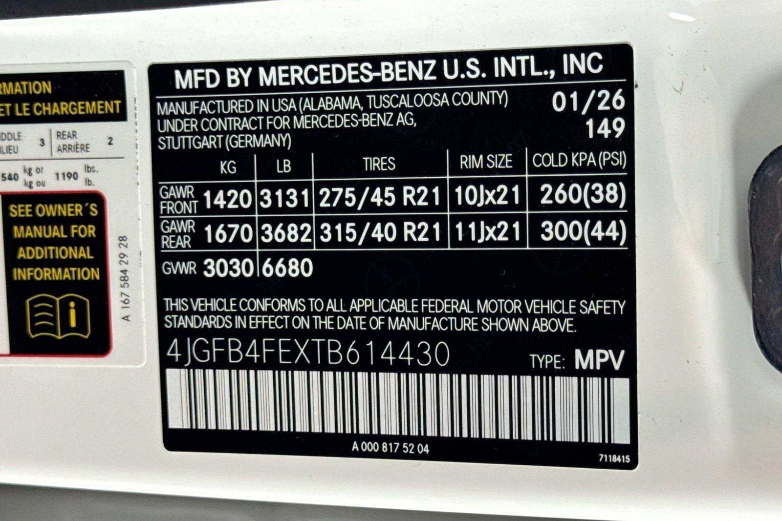 New 2026 Polar White Mercedes-Benz GLE 350 image 30