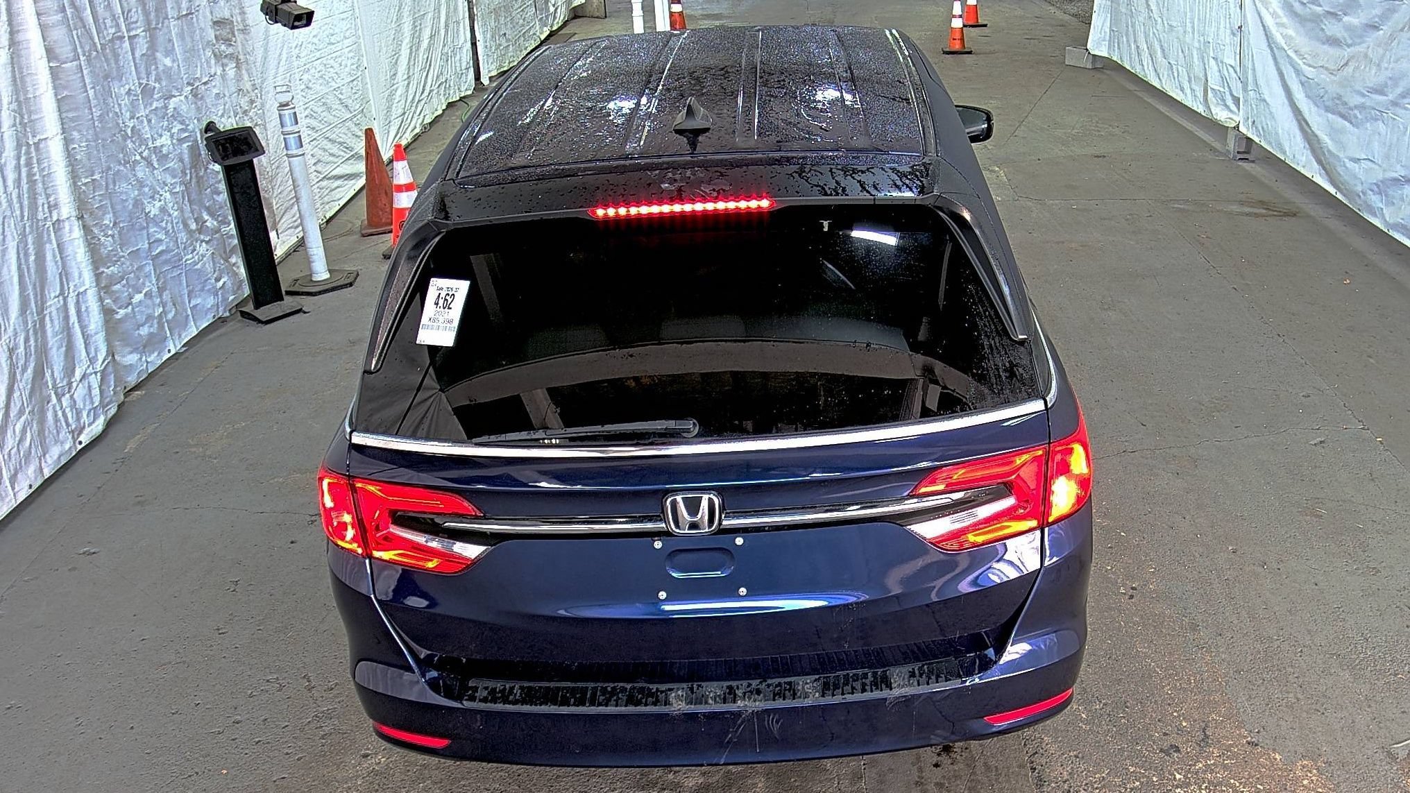 Used 2021 Obsidian Blue Pearl Honda EX-L image 5