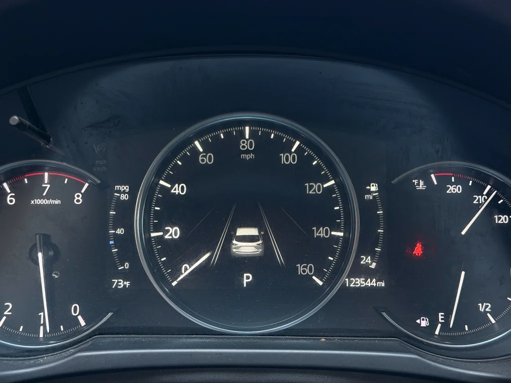 Used 2021 Deep Crystal Blue Mica Mazda Grand Touring image 11