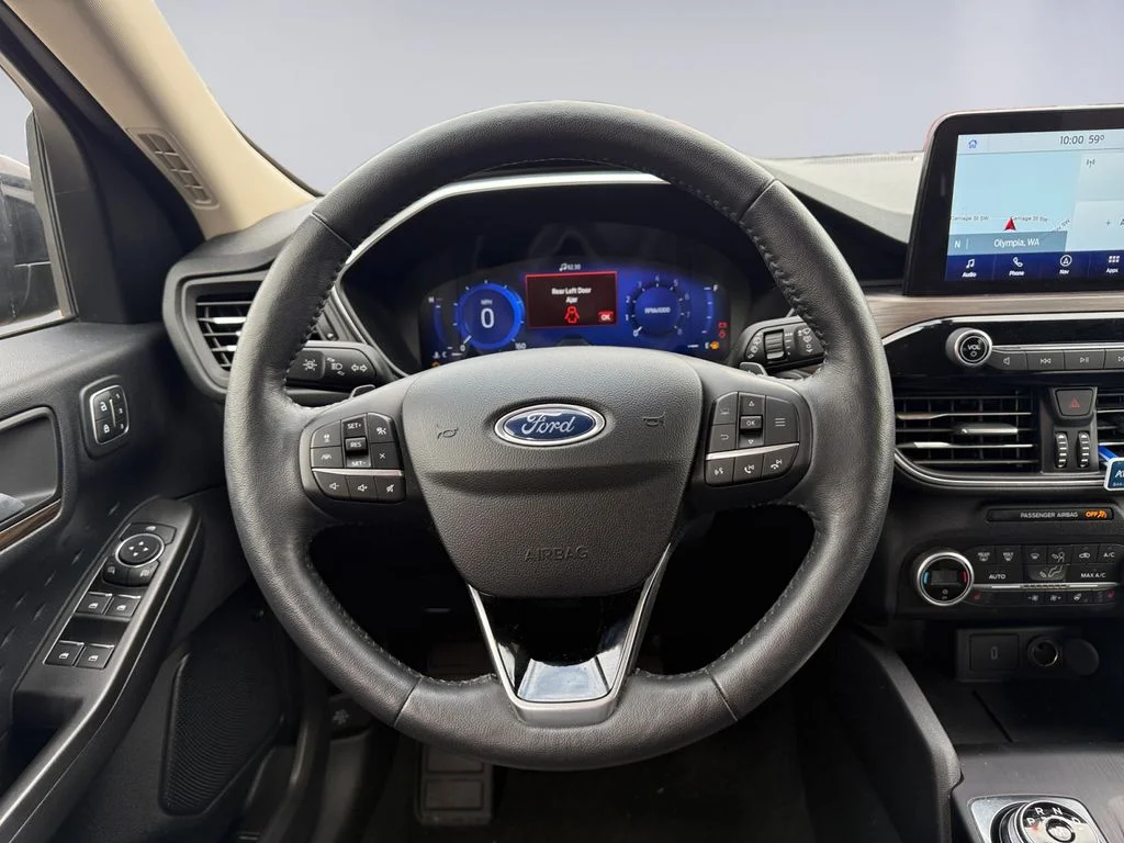 Used 2020 Black Ford Titanium image 14