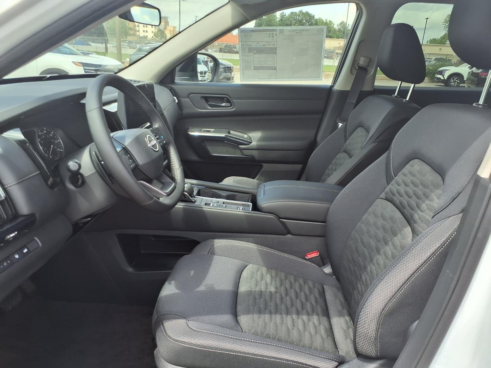 2026 Nissan Pathfinder SV White at Robbins Nissan
