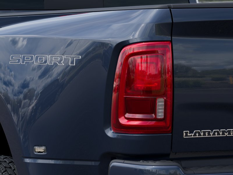 New 2027 Forged Blue Metallic Exterior Paint Ram Laramie Dually image 9