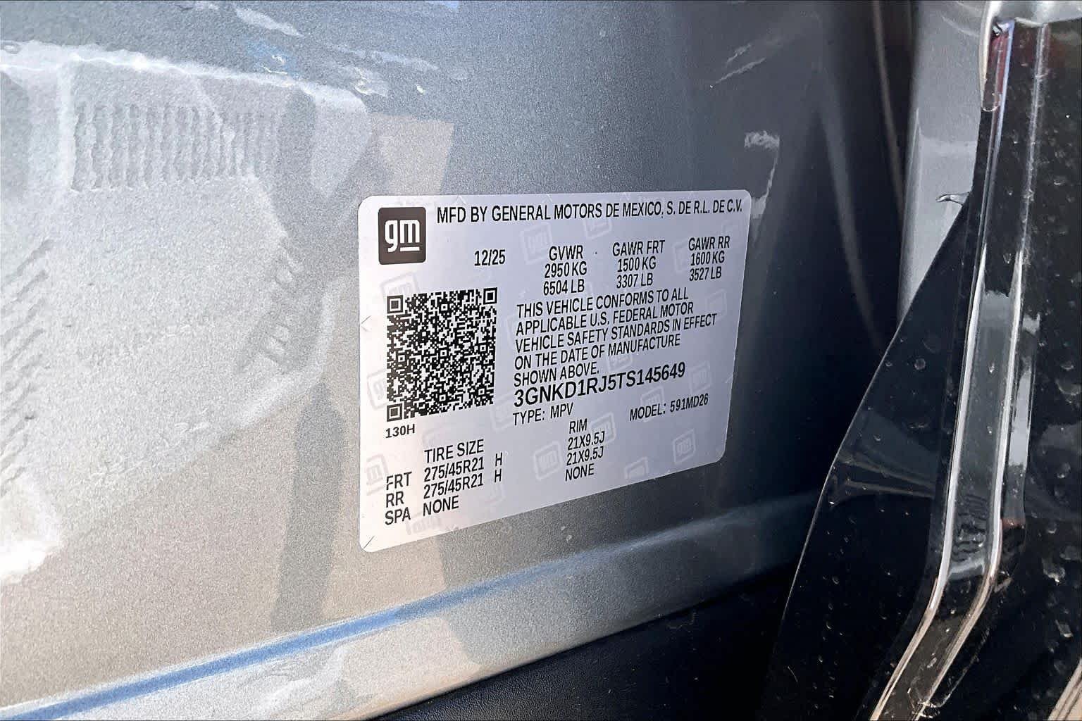 New 2026 Sterling Gray Metallic Chevrolet RS image 20