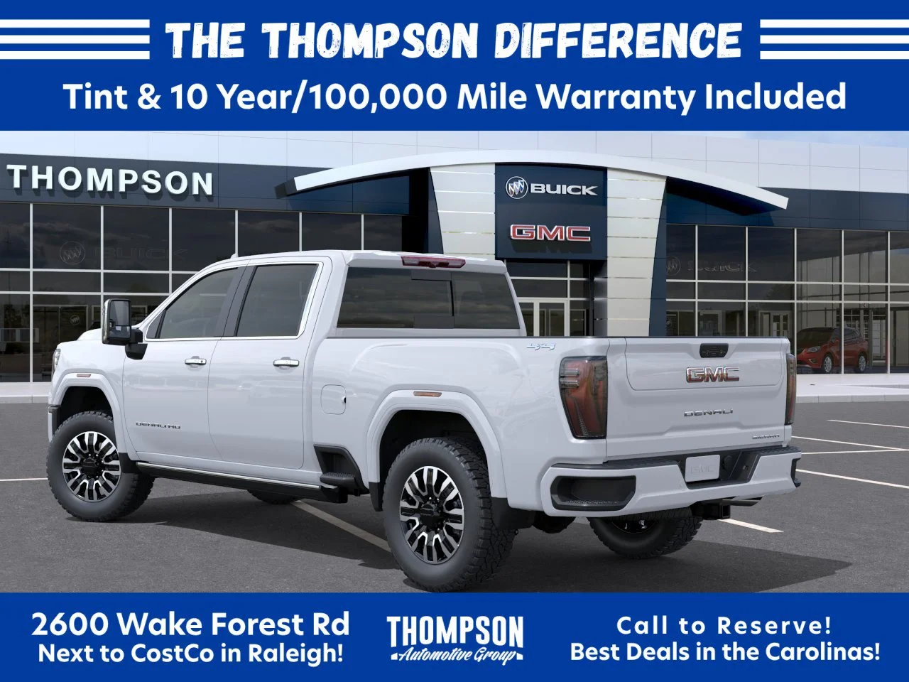 New 2026 Glacier White Tricoat GMC Denali Ultimate image 3