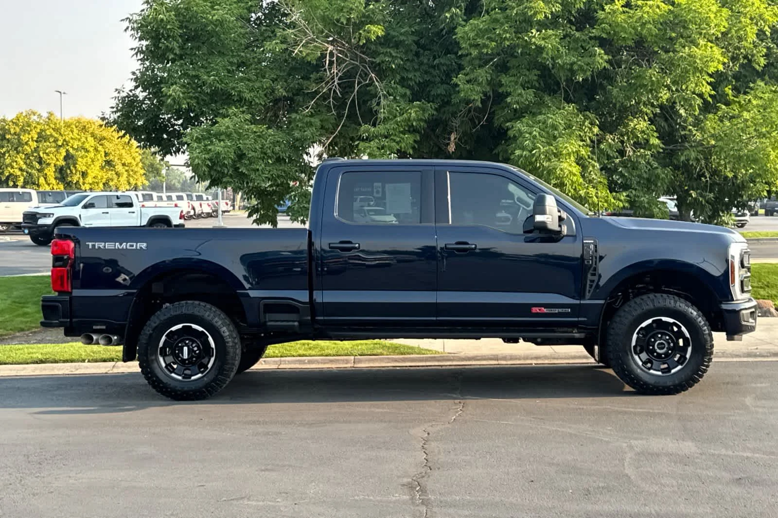 Certified Used 2025 Antimatter Blue Metallic Ford LARIAT image 8