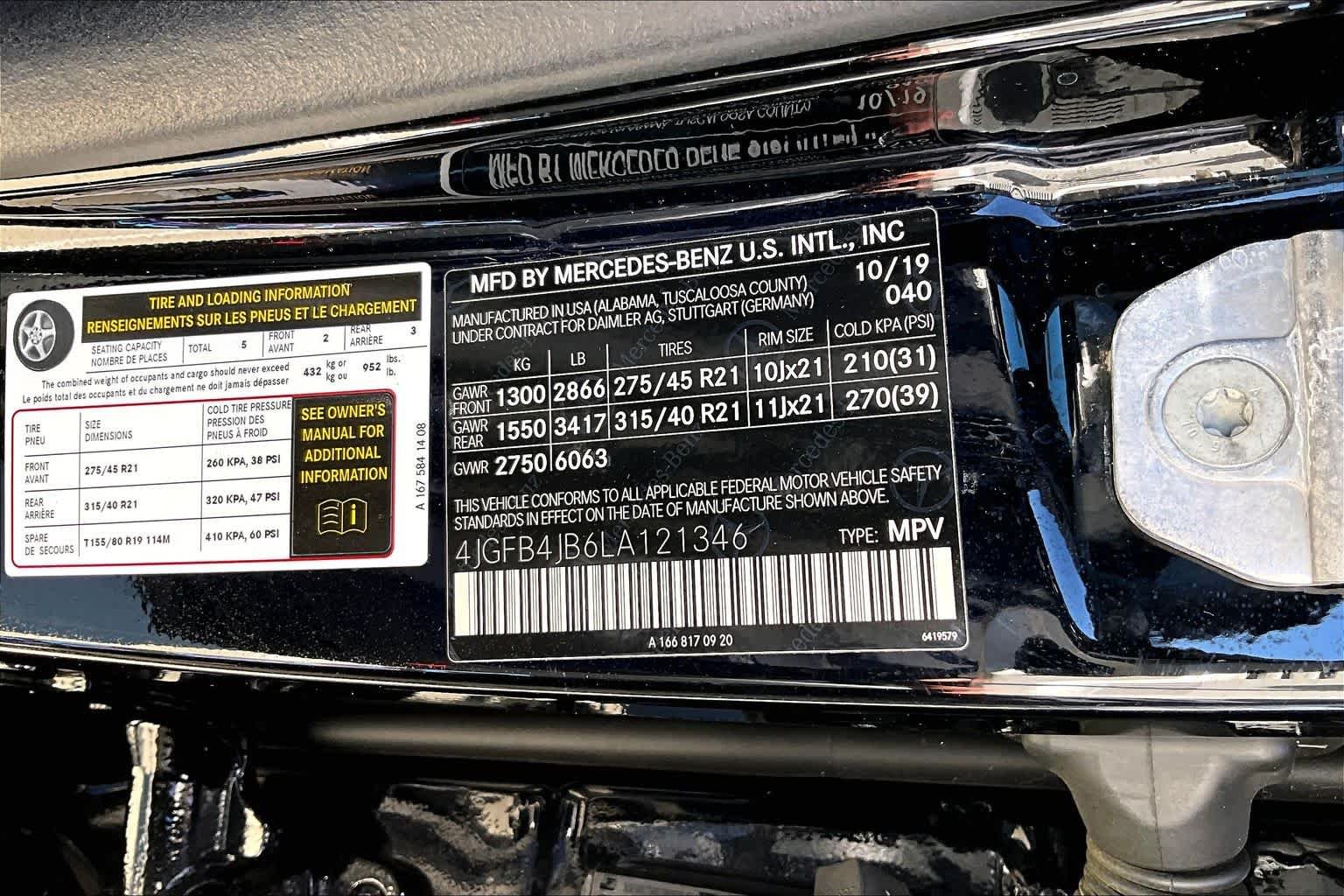 Used 2020 Black Mercedes-Benz GLE 350 image 29