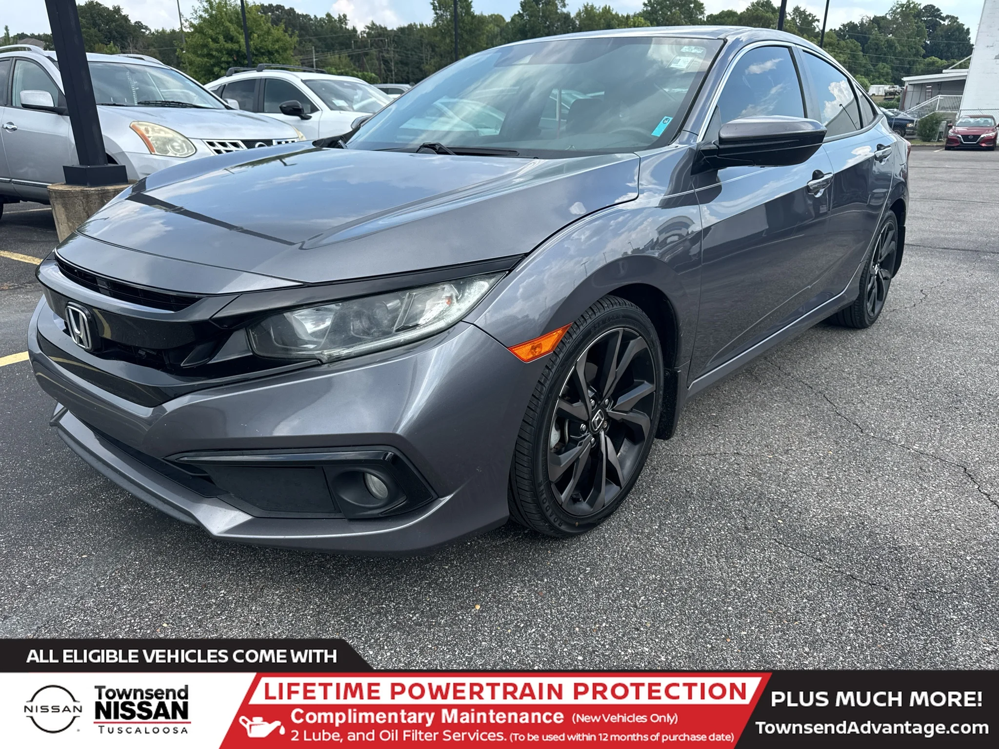 Used 2019 Modern Steel Metallic Honda Sport image 1