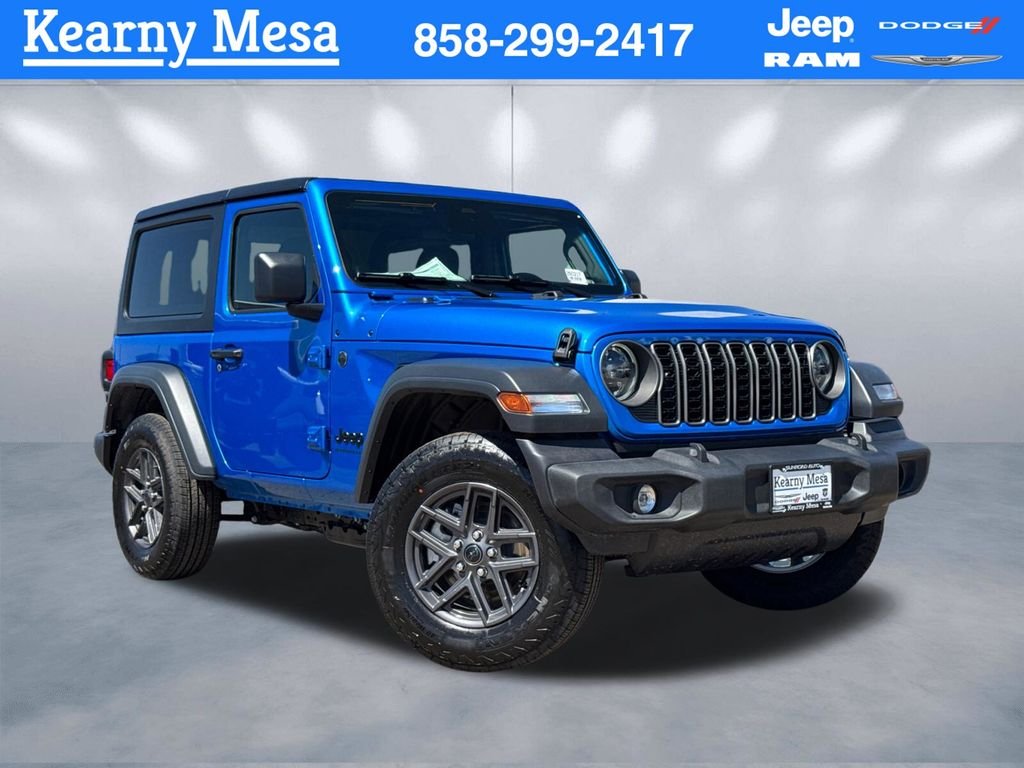 New 2026 Hydro Blue Pearlcoat Jeep Sport S image 1
