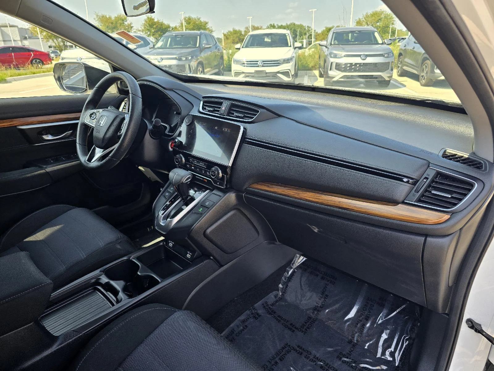 Used 2020 Platinum White Pearl Honda EX image 15