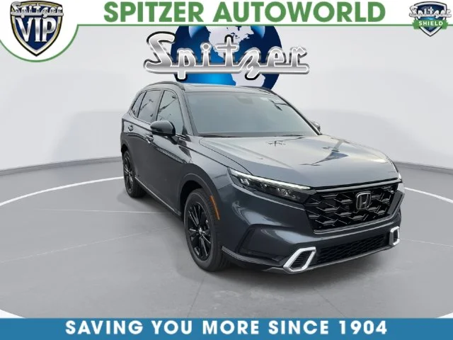 New 2027 Meteorite Gray Metallic Honda Sport Touring Hybrid AWD image 3