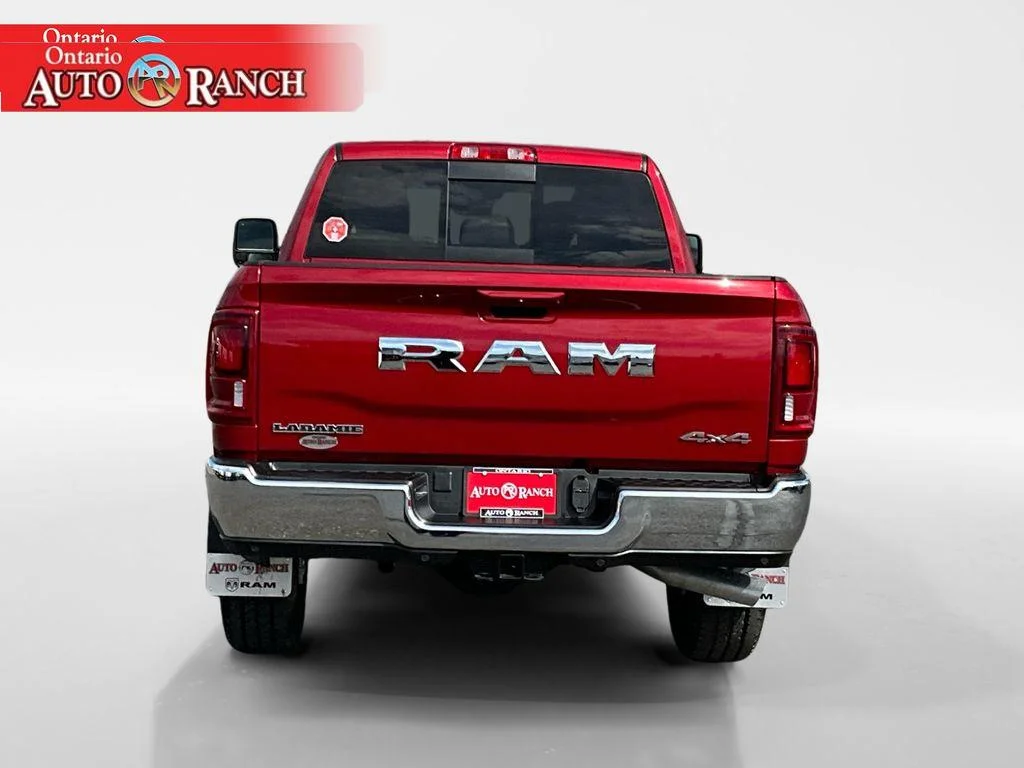 New 2026 Molten Red Pearl-Coat Exterior Paint RAM Laramie image 4