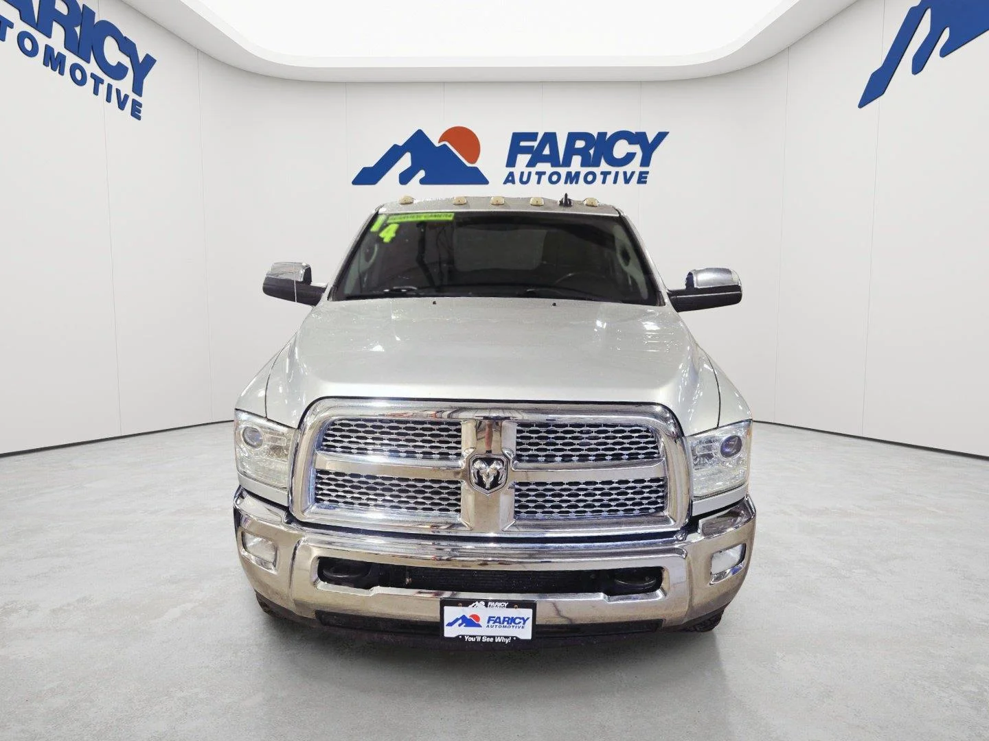 Used 2014 Bright Silver Metallic Clearcoat Ram Laramie image 10