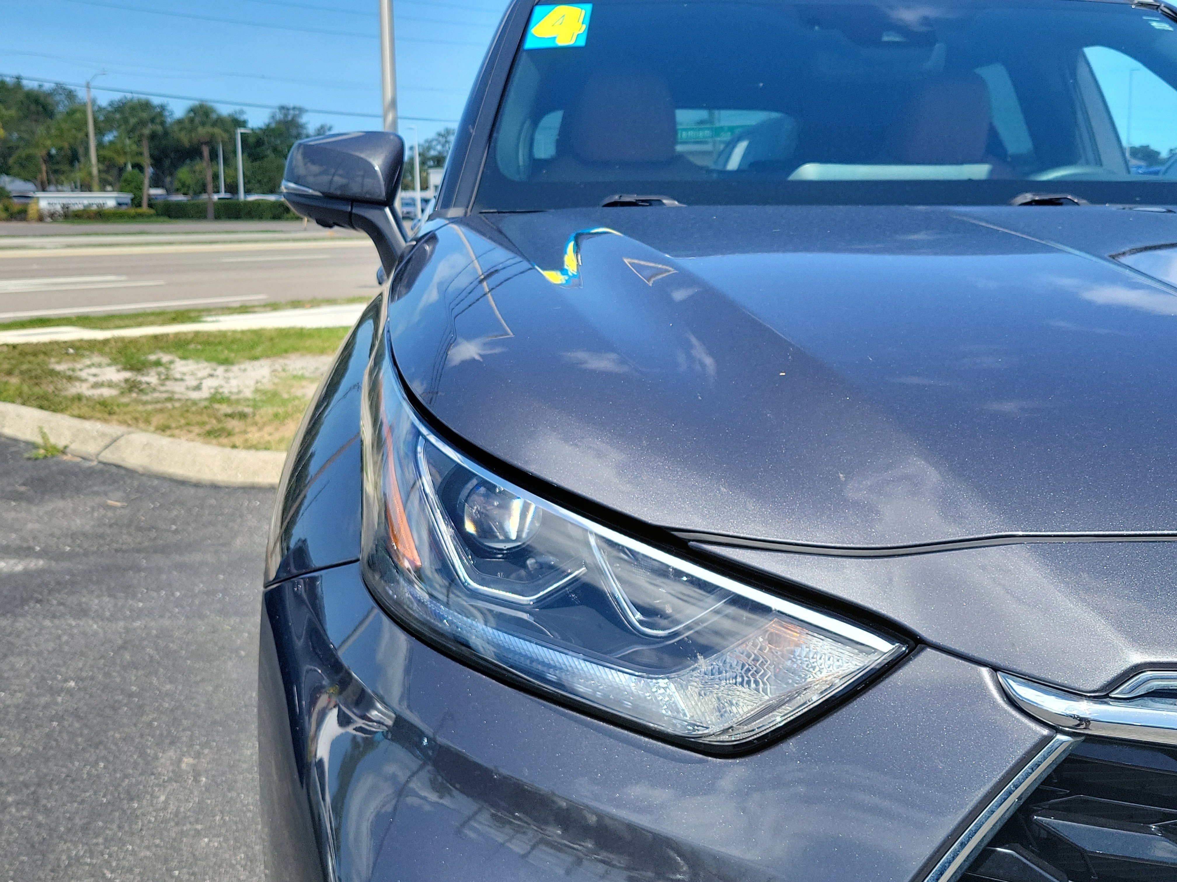 Used 2024 Magnetic Gray Metallic Toyota LE image 6