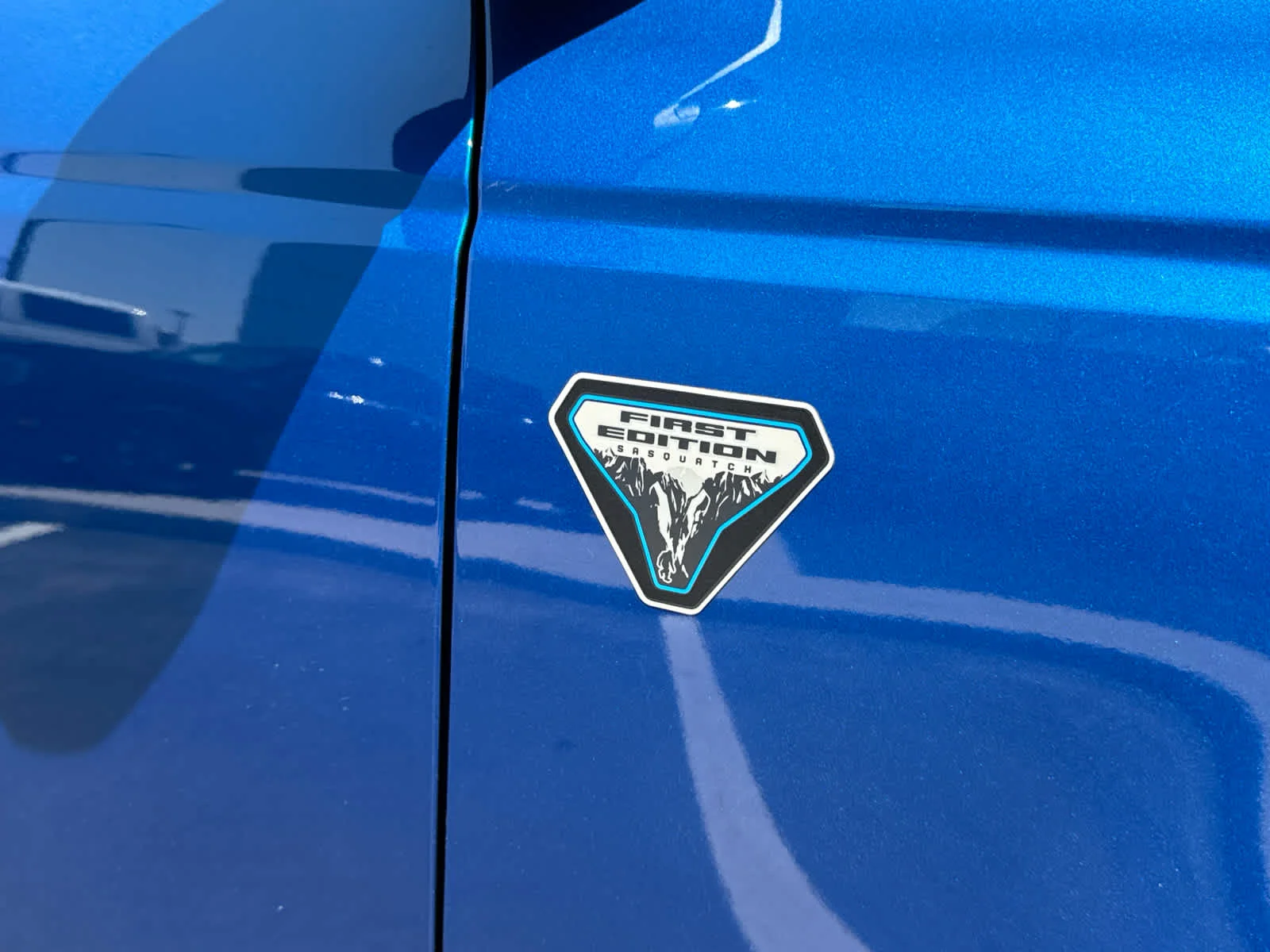 Used 2021 Lightning Blue Metallic Ford First Edition image 18