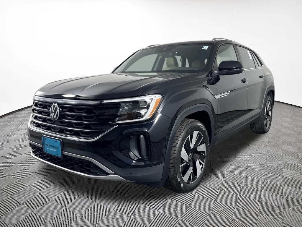 New 2026 Black Volkswagen SE w/Technology image 1