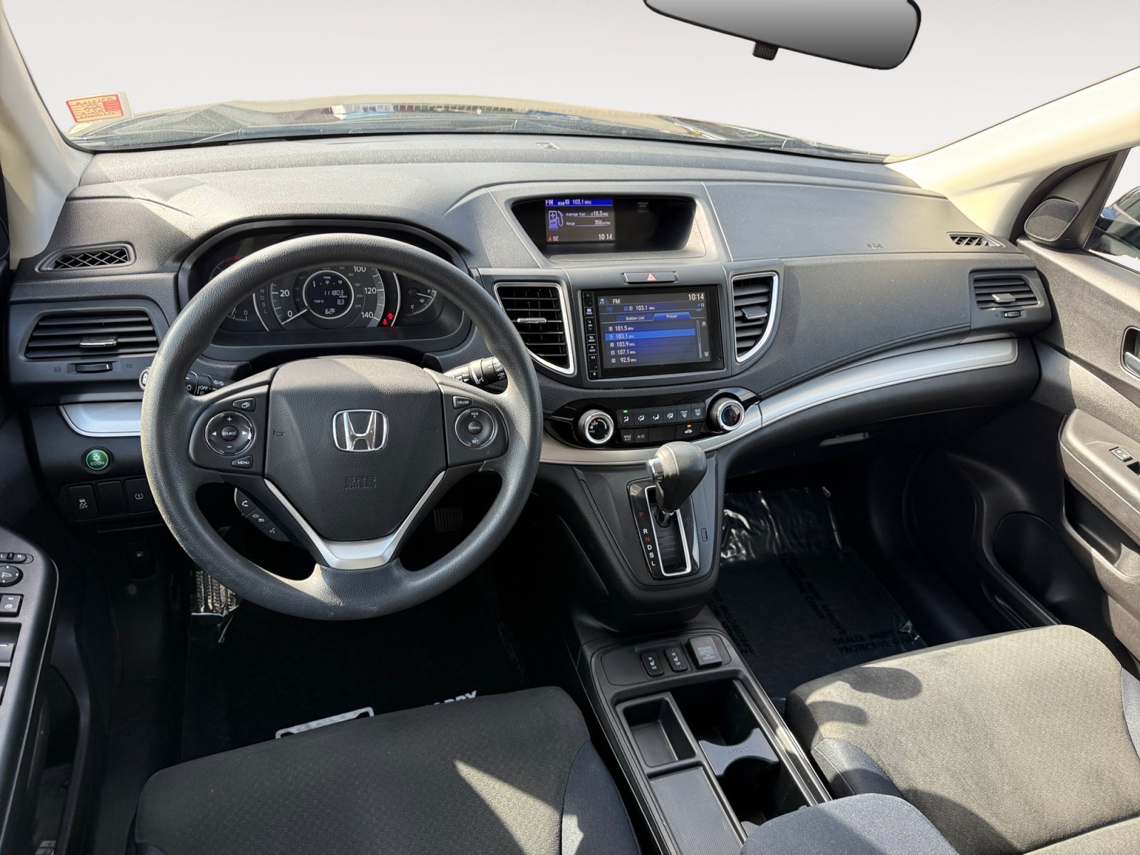Used 2016 Crystal Black Pearl Honda EX image 15