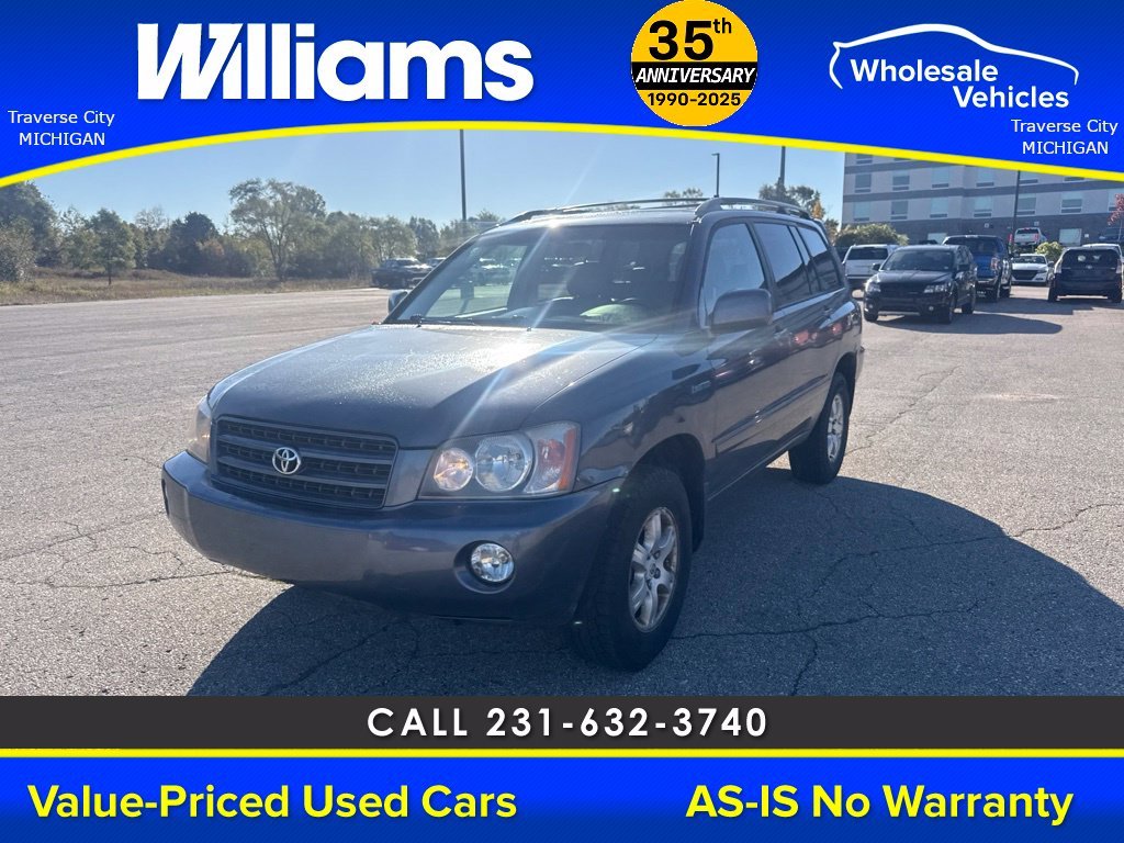 Pre-Owned 2002 Toyota Highlander V6 4D Sport Utility in Traverse City # ...