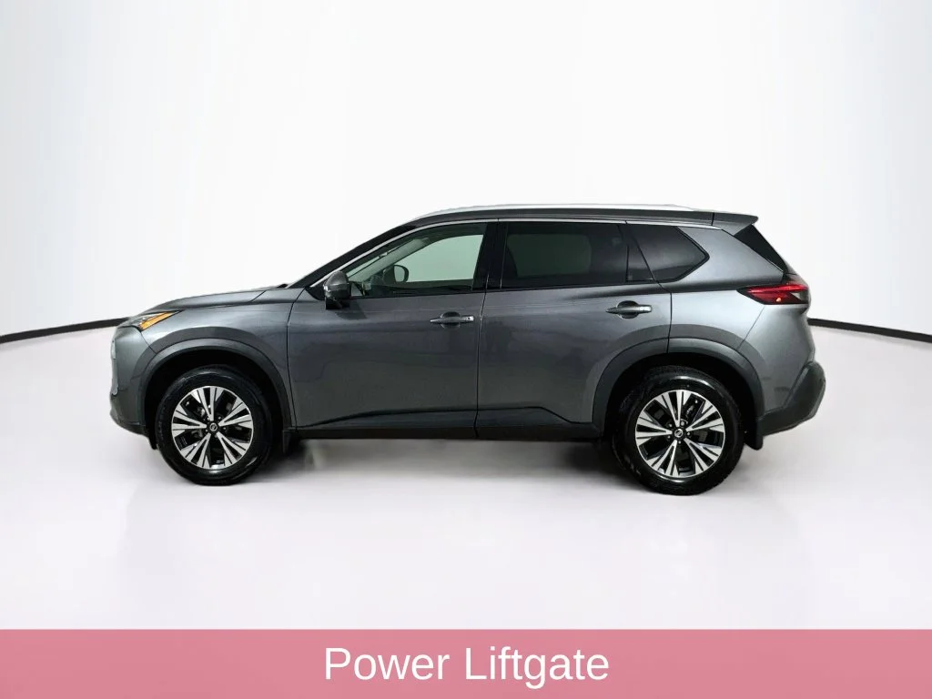 Used 2021 Gun Metallic Nissan SV image 4